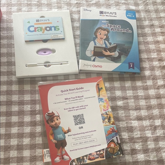 Osmo Other - BYJU’S Magic Workbook Math The Space Around Pre-K NEW Osmo